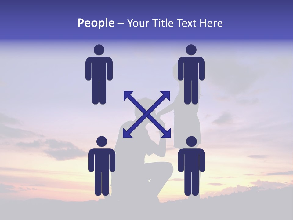 Feeling Together Romance PowerPoint Template