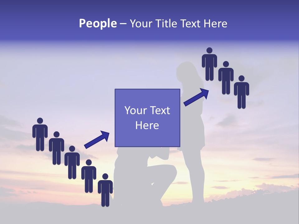 Feeling Together Romance PowerPoint Template