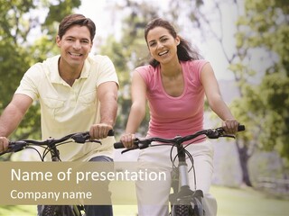 Together Middleaged  PowerPoint Template