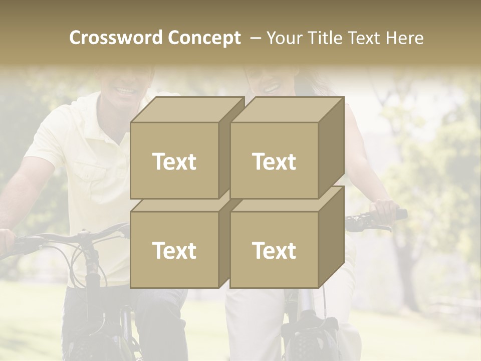 Together Middleaged  PowerPoint Template