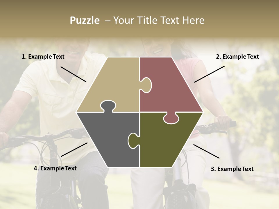 Together Middleaged  PowerPoint Template