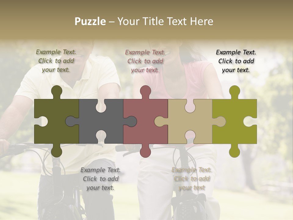 Together Middleaged  PowerPoint Template