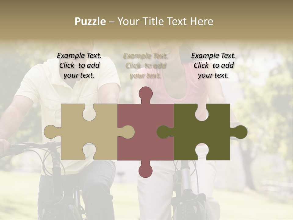 Together Middleaged  PowerPoint Template