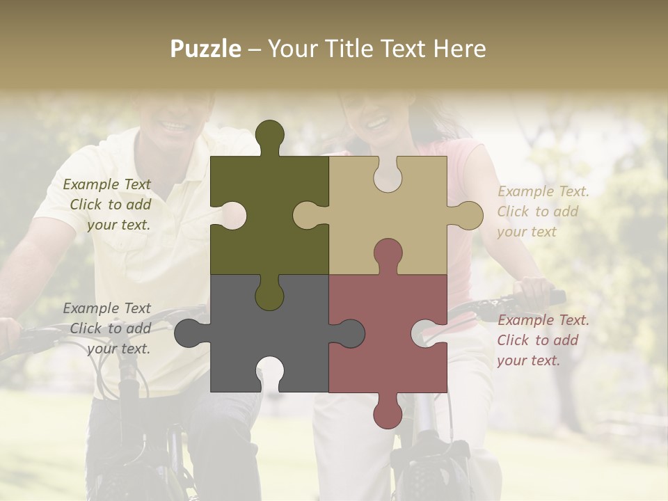 Together Middleaged  PowerPoint Template
