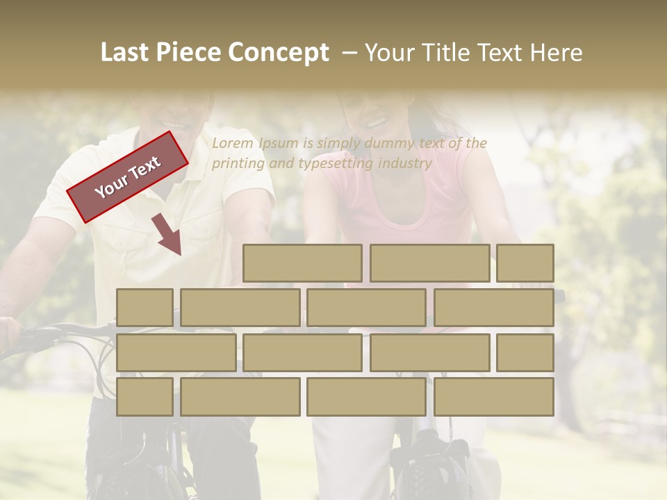 Together Middleaged  PowerPoint Template