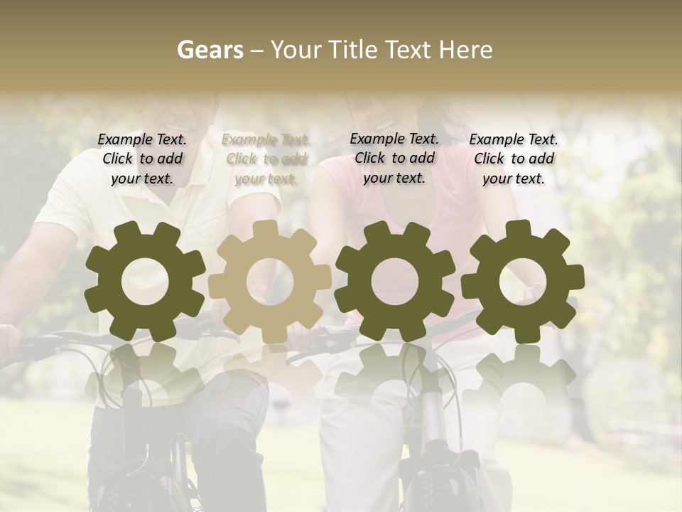 Together Middleaged  PowerPoint Template