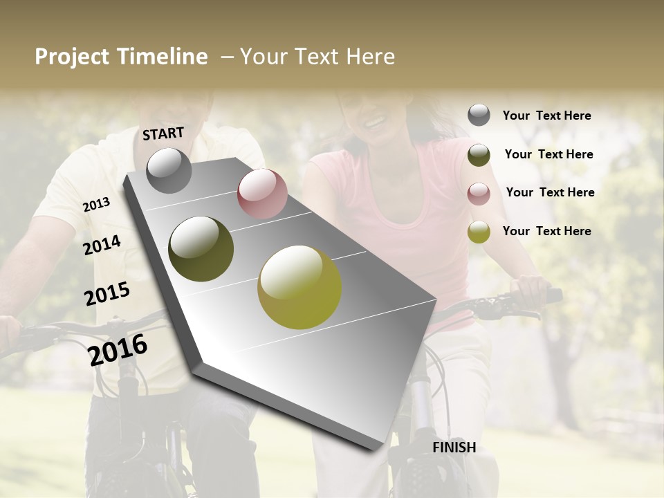 Together Middleaged  PowerPoint Template