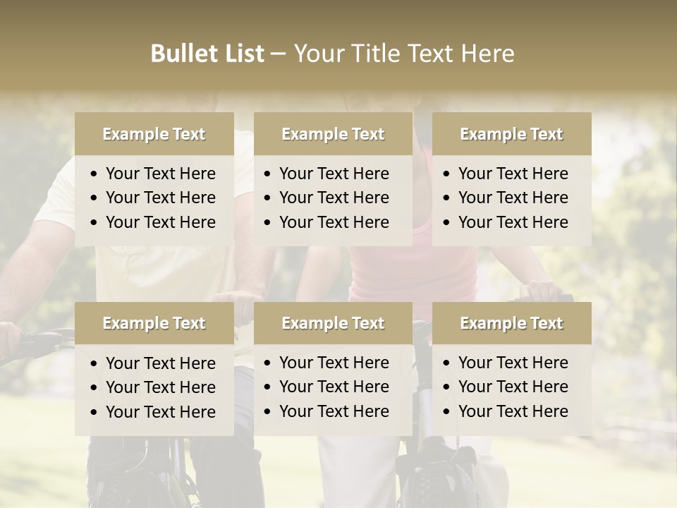 Together Middleaged  PowerPoint Template