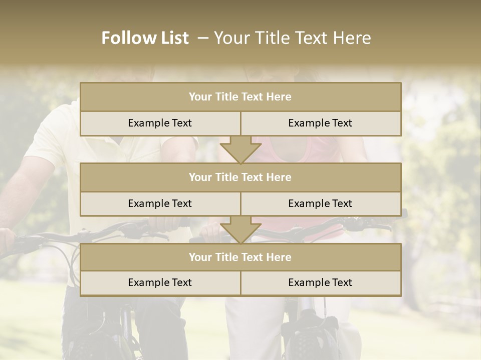 Together Middleaged  PowerPoint Template