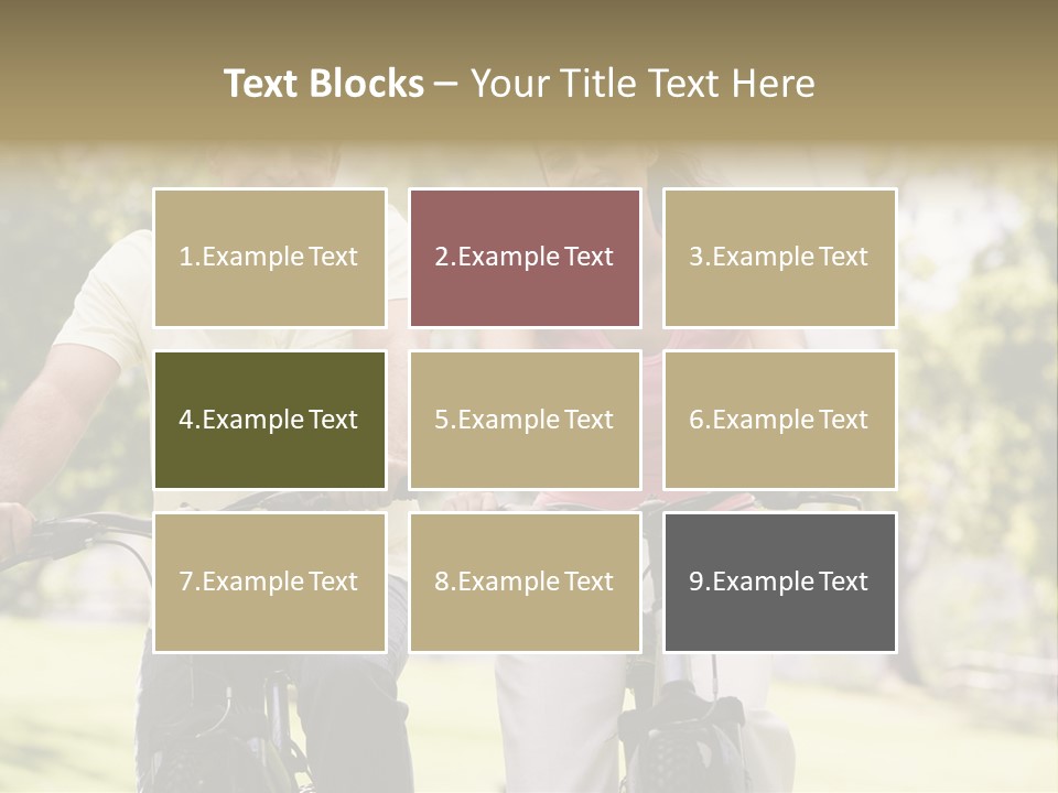Together Middleaged  PowerPoint Template