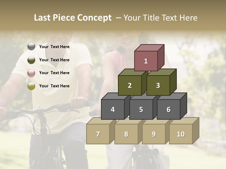 Together Middleaged  PowerPoint Template