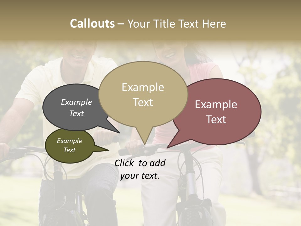 Together Middleaged  PowerPoint Template