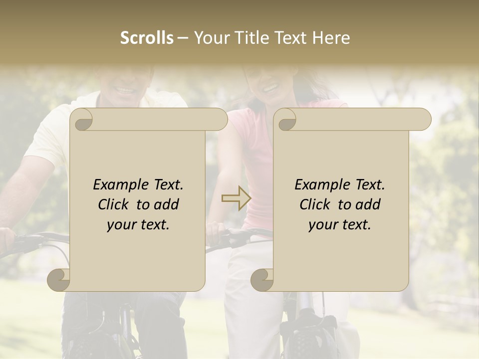 Together Middleaged  PowerPoint Template