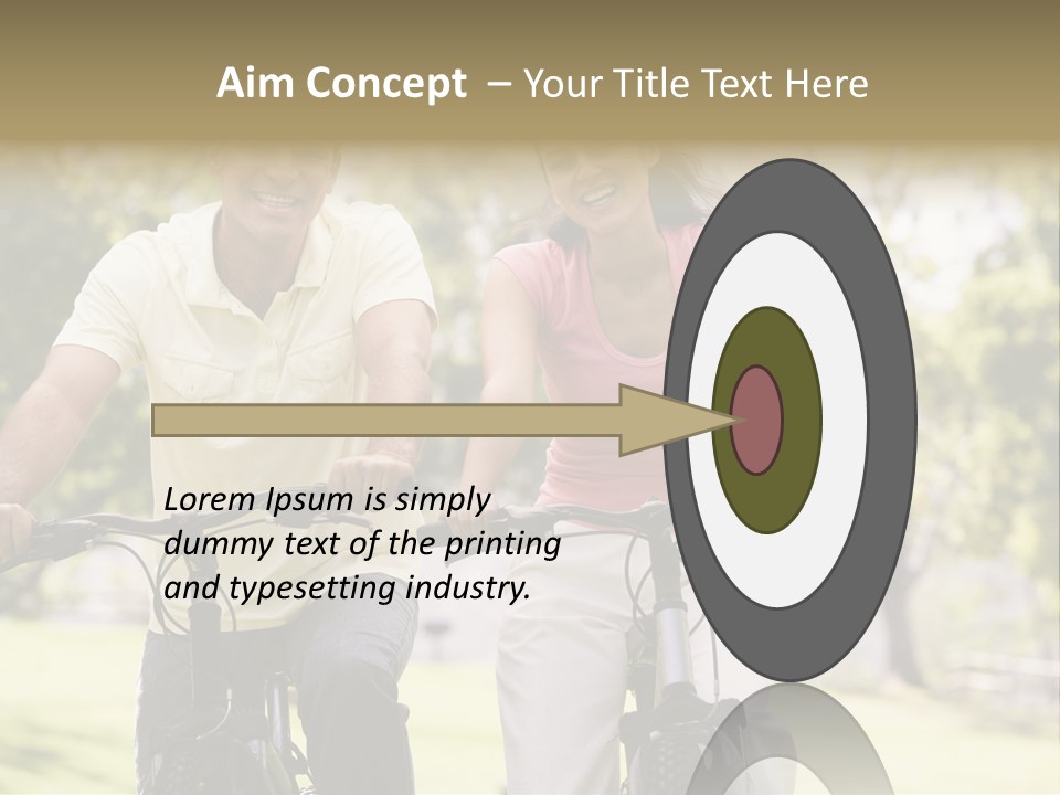 Together Middleaged  PowerPoint Template