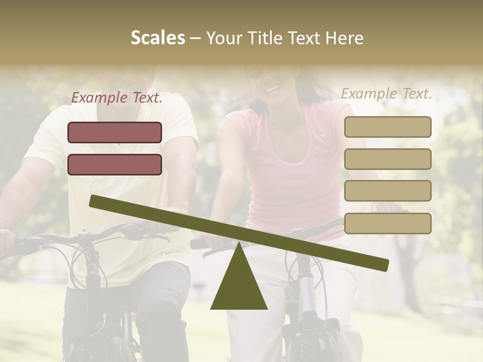 Together Middleaged  PowerPoint Template