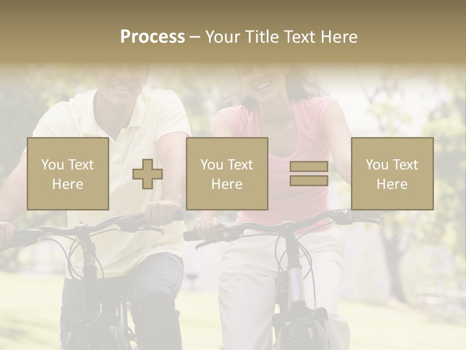 Together Middleaged  PowerPoint Template