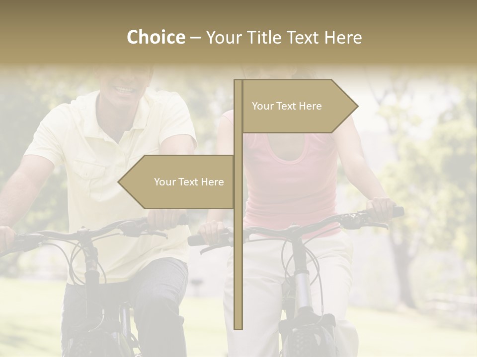 Together Middleaged  PowerPoint Template