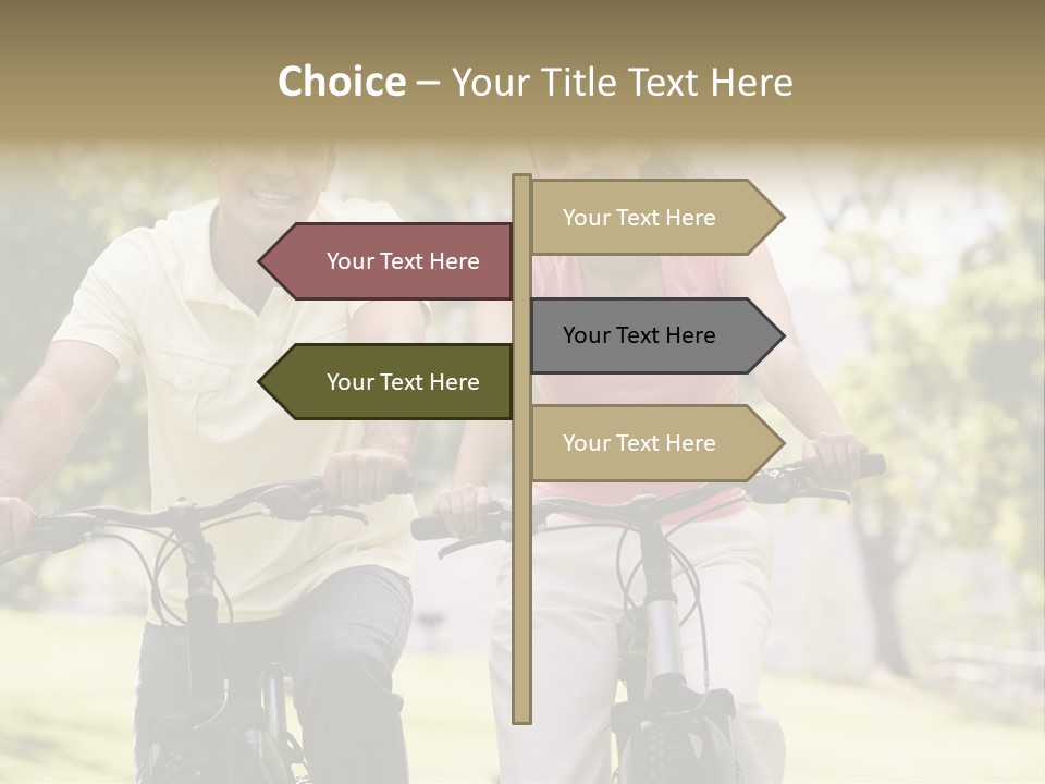 Together Middleaged  PowerPoint Template