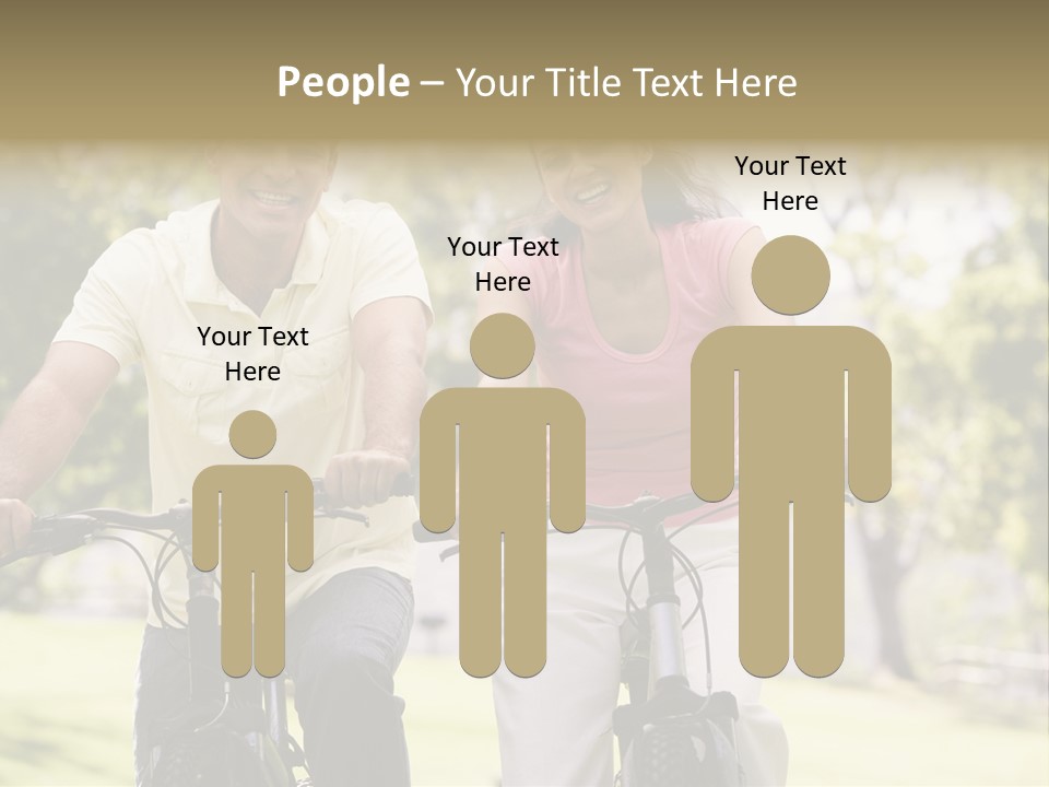 Together Middleaged  PowerPoint Template