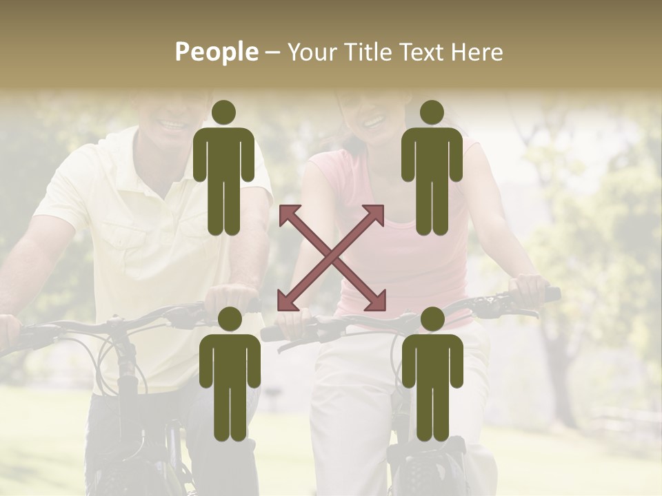 Together Middleaged  PowerPoint Template