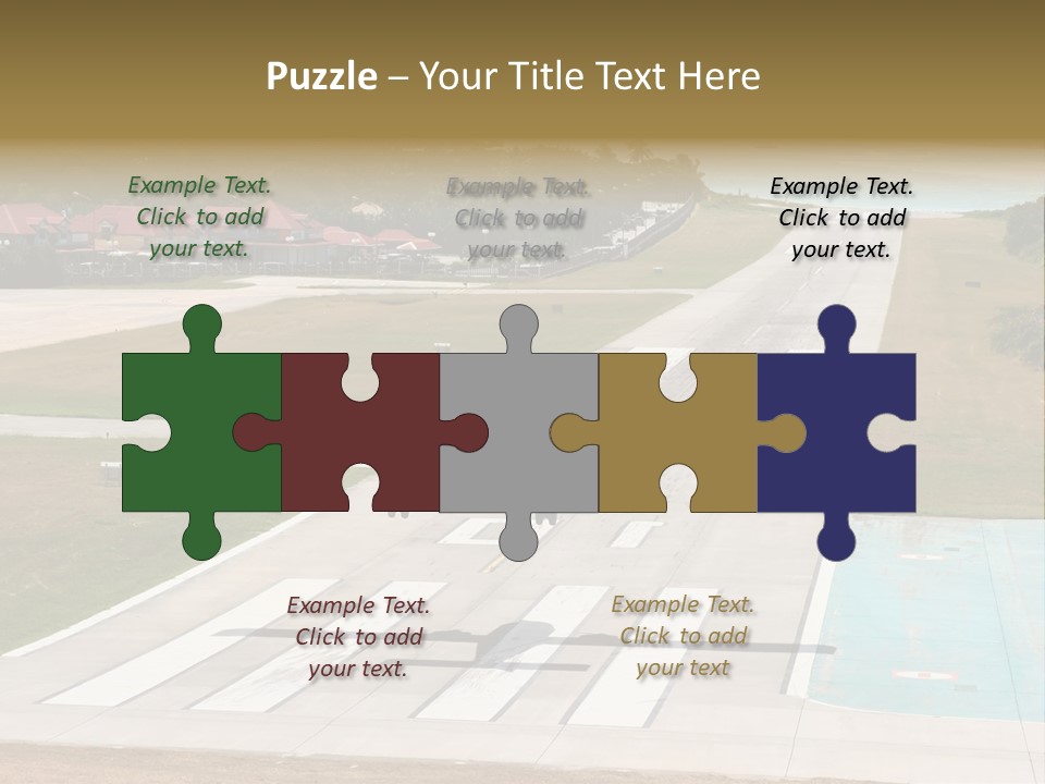 West Indies Turquoise Tourism PowerPoint Template