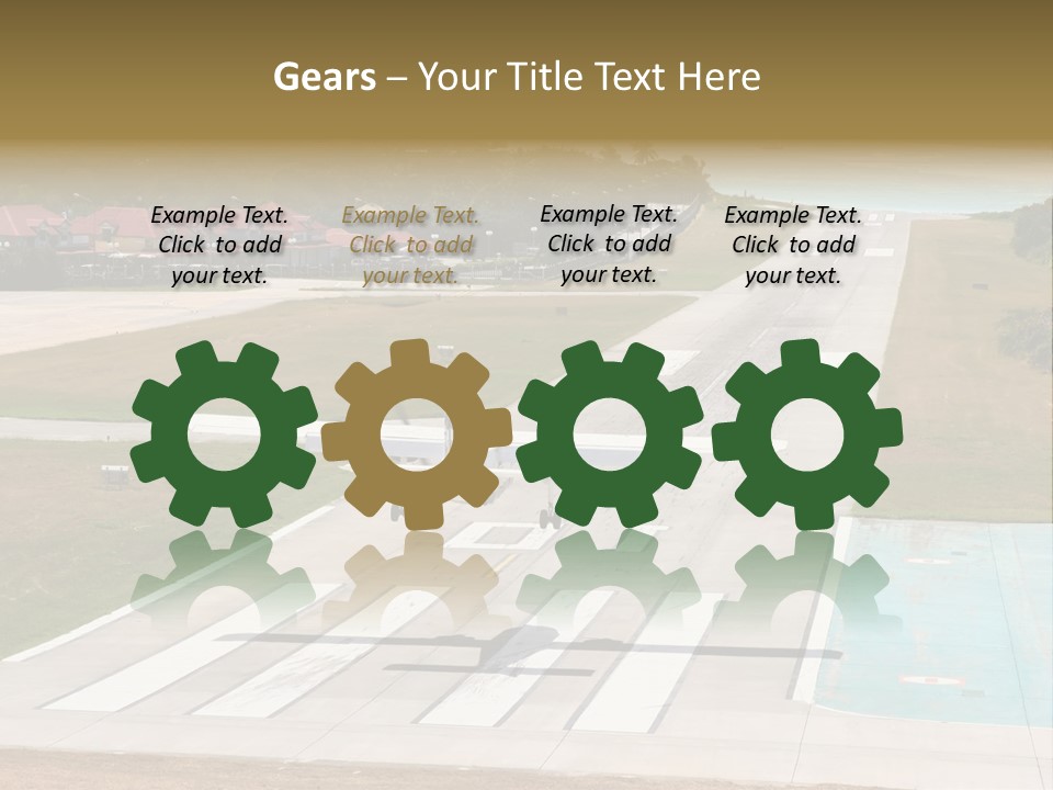 West Indies Turquoise Tourism PowerPoint Template