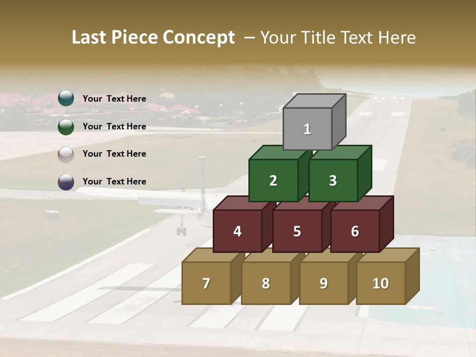 West Indies Turquoise Tourism PowerPoint Template