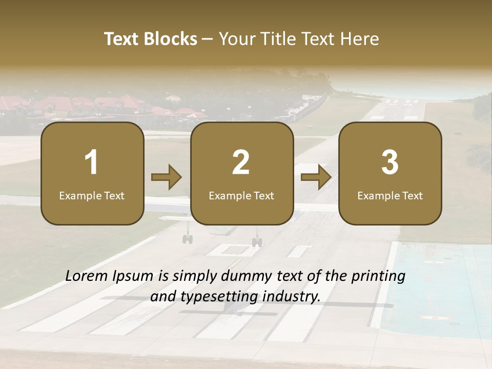 West Indies Turquoise Tourism PowerPoint Template