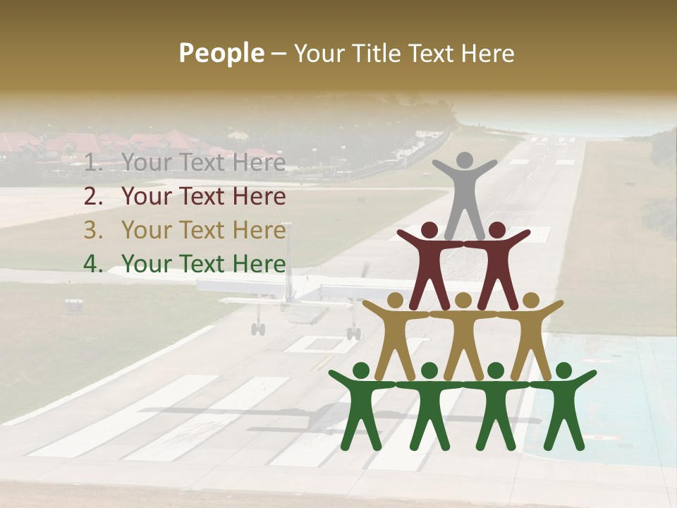 West Indies Turquoise Tourism PowerPoint Template