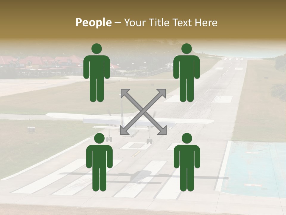 West Indies Turquoise Tourism PowerPoint Template