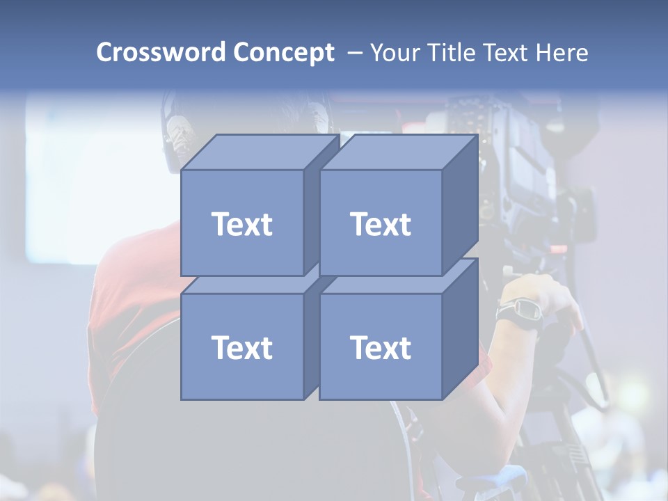 Live Broadcast Hdv Expertise PowerPoint Template