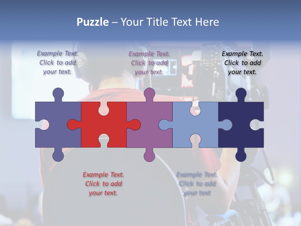 Live Broadcast Hdv Expertise PowerPoint Template