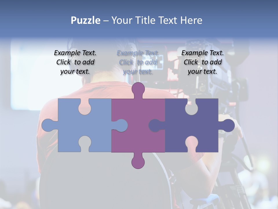 Live Broadcast Hdv Expertise PowerPoint Template