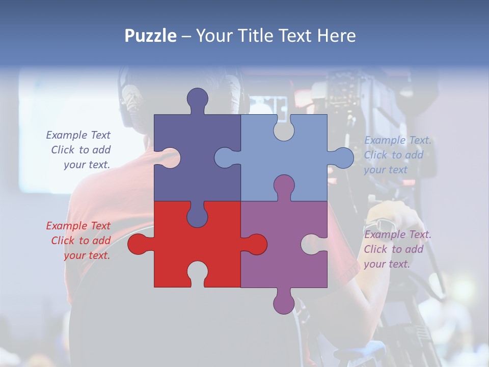 Live Broadcast Hdv Expertise PowerPoint Template