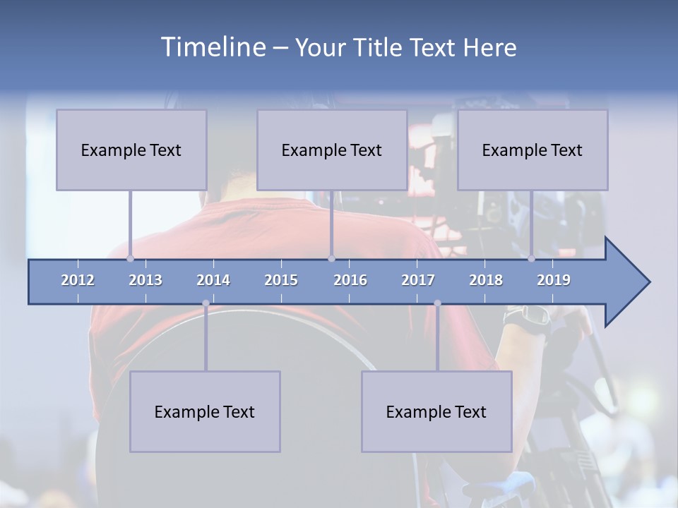 Live Broadcast Hdv Expertise PowerPoint Template