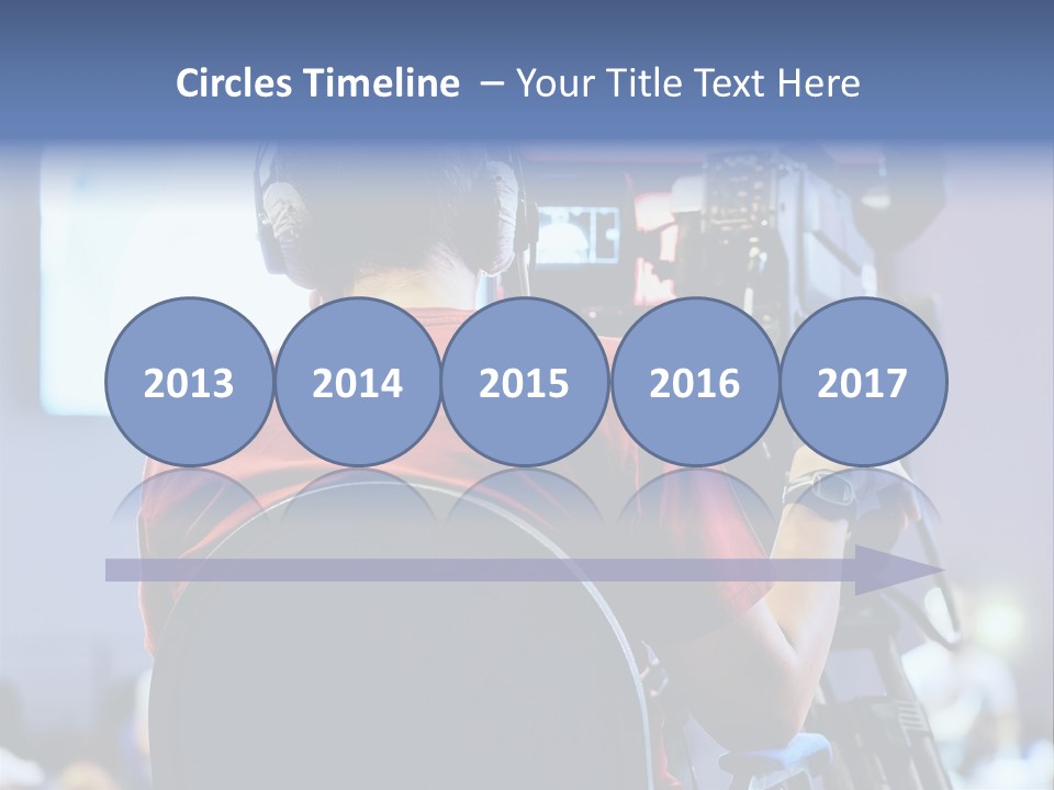 Live Broadcast Hdv Expertise PowerPoint Template