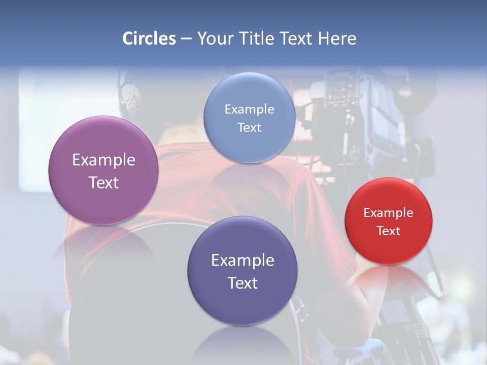 Live Broadcast Hdv Expertise PowerPoint Template