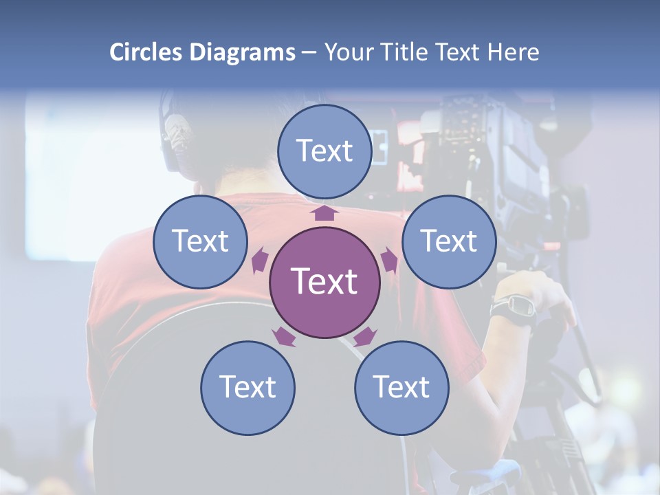 Live Broadcast Hdv Expertise PowerPoint Template