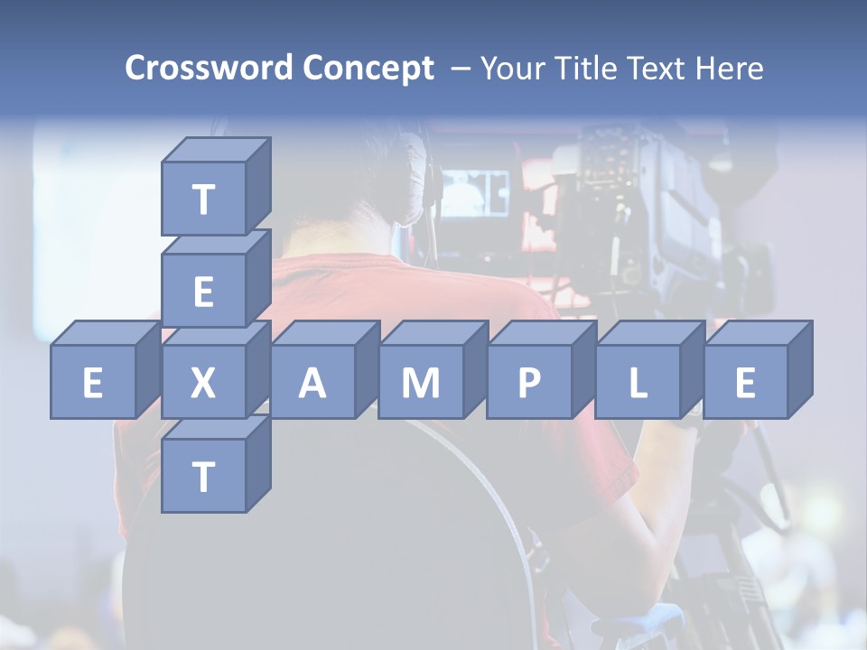 Live Broadcast Hdv Expertise PowerPoint Template