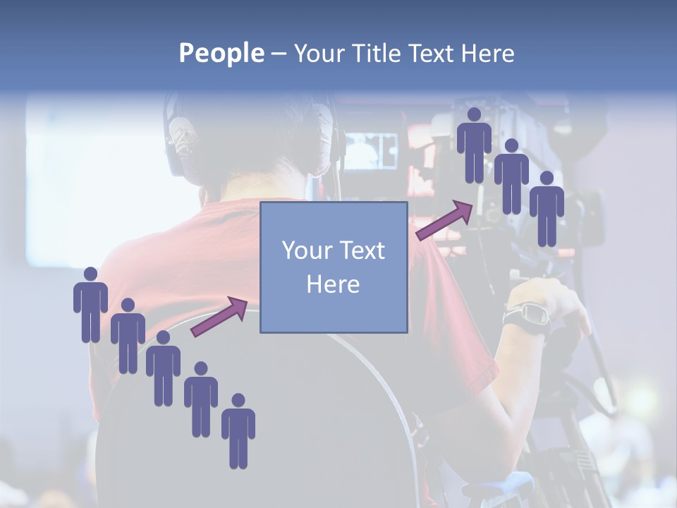 Live Broadcast Hdv Expertise PowerPoint Template