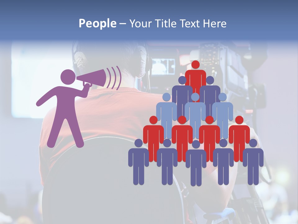 Live Broadcast Hdv Expertise PowerPoint Template