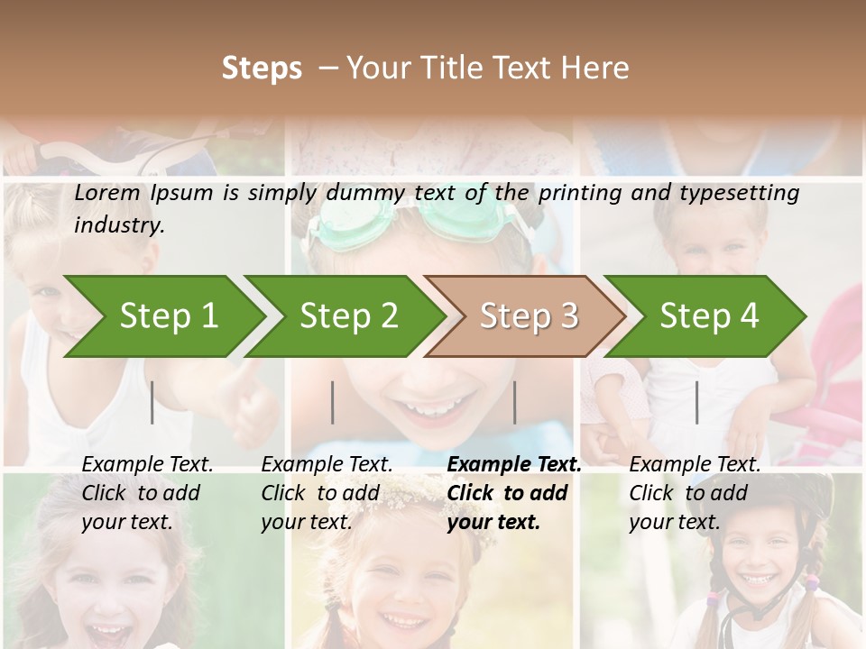 Ice Cream Beautiful Pretty PowerPoint Template