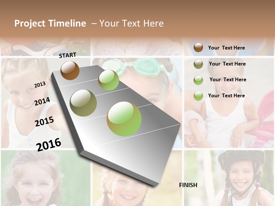 Ice Cream Beautiful Pretty PowerPoint Template