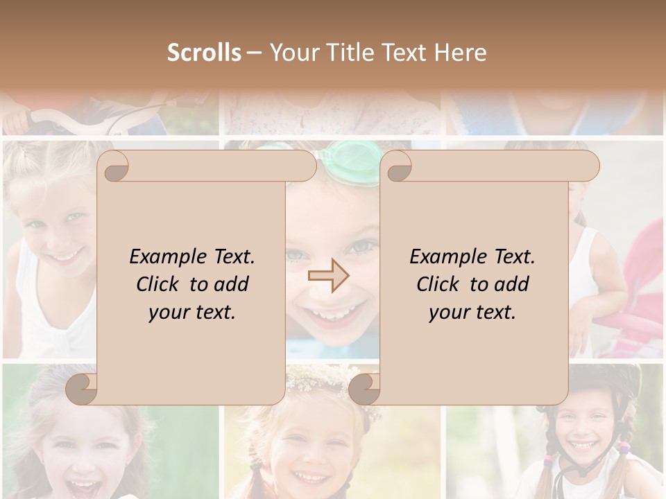 Ice Cream Beautiful Pretty PowerPoint Template