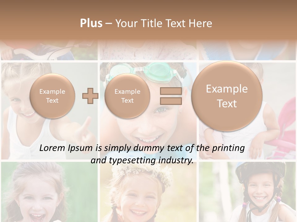 Ice Cream Beautiful Pretty PowerPoint Template