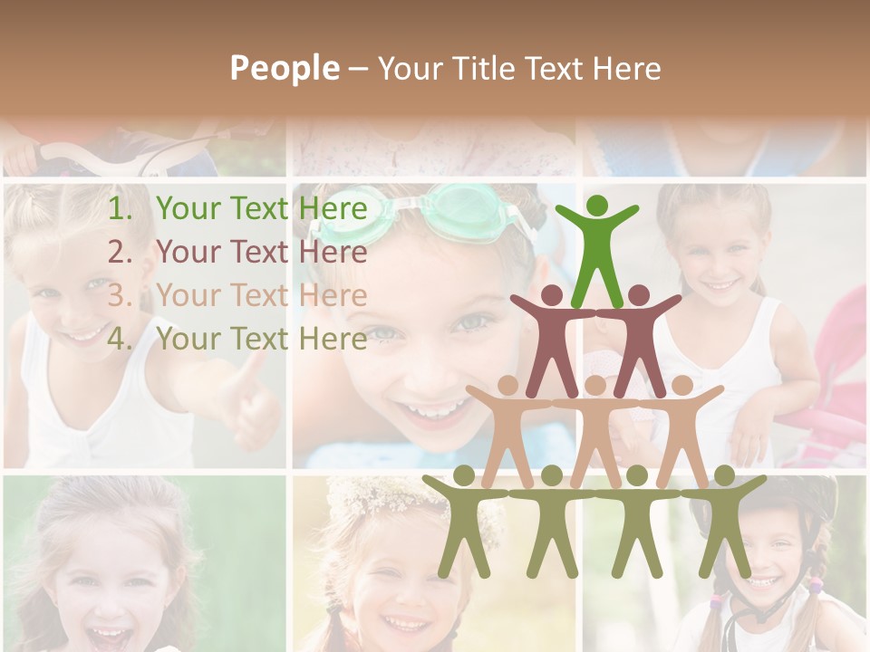 Ice Cream Beautiful Pretty PowerPoint Template