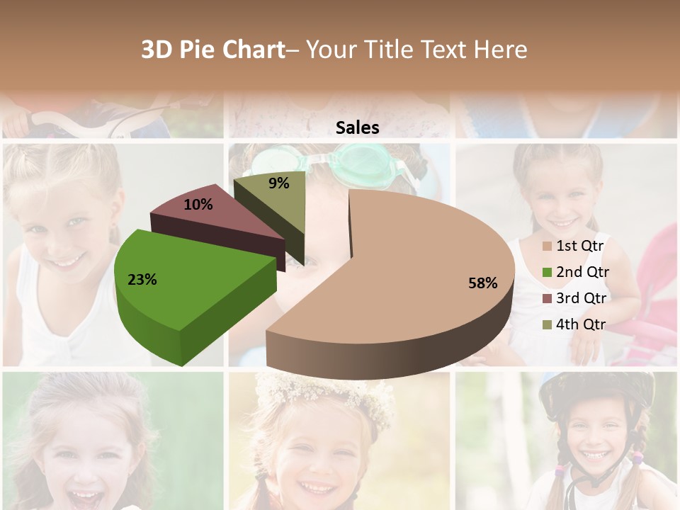 Ice Cream Beautiful Pretty PowerPoint Template