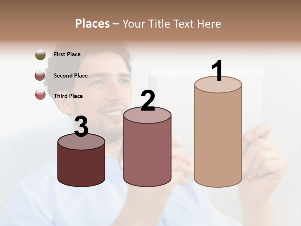 Young Blue Digital PowerPoint Template