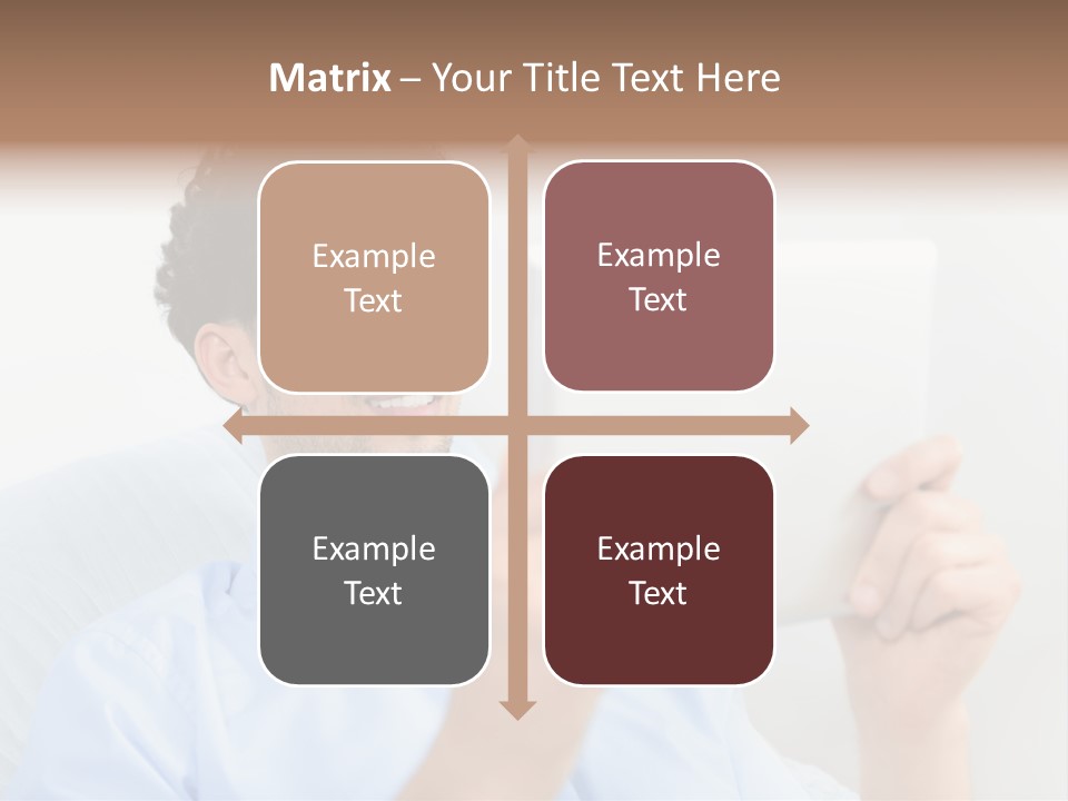 Young Blue Digital PowerPoint Template