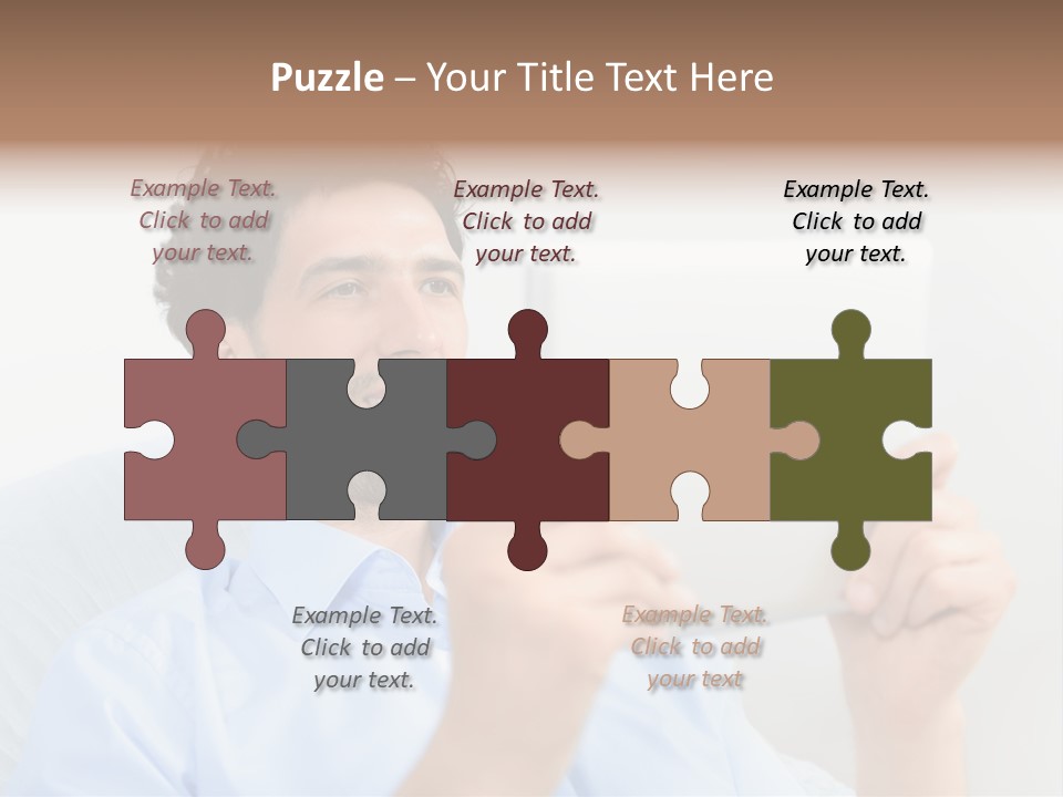 Young Blue Digital PowerPoint Template